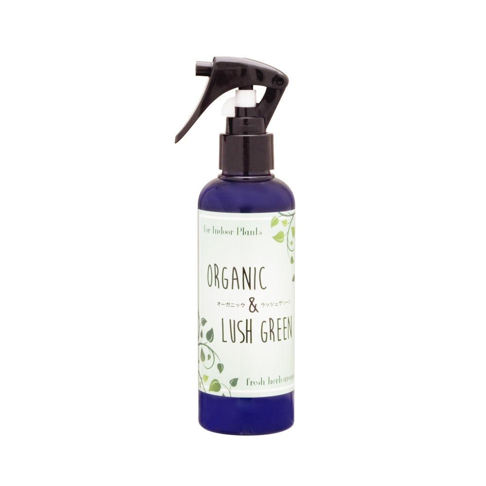 オーガニック＆ラッシュグリーン 200ml【5本セット】　観葉植物の保護 ガーデニング 園芸 DIY コンパニオンプランツ ニーム ゼラニウム 肥料 植物活力剤 活性液 環健