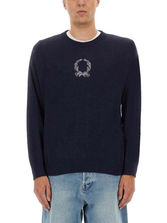 MOSCHINO Men Sweater 09255202 0290 BLUE