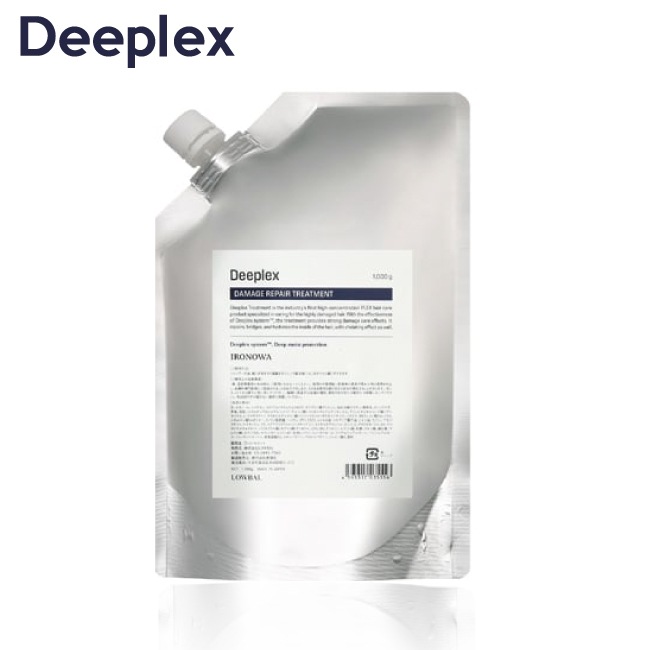 【正規品販売店】【 詰替用 Deeplex 】IRONOWA ディープレックス トリートメント 1000g イロノワ ディープレックス デープレックス ダメージケア アミノ酸 髪質改善