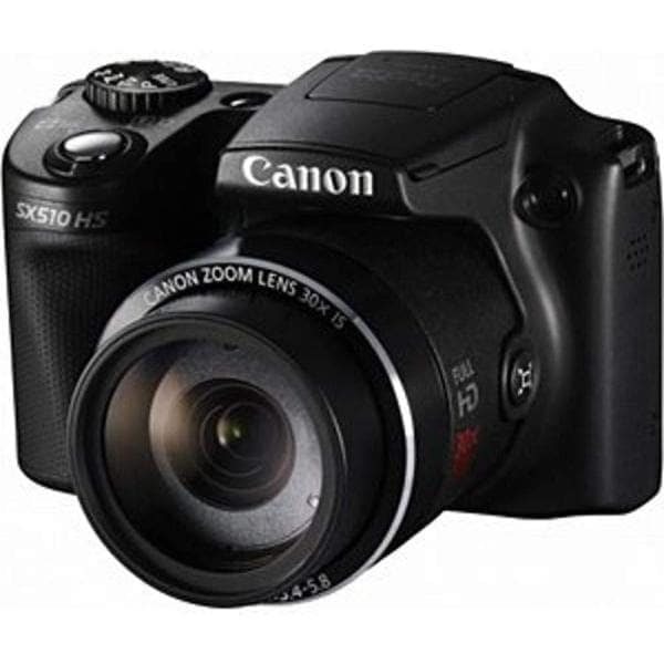 【中古】キヤノン Canon PowerShot SX510 HS 広角24mm 光学30倍ズーム PSSX510HS SDカード付き
