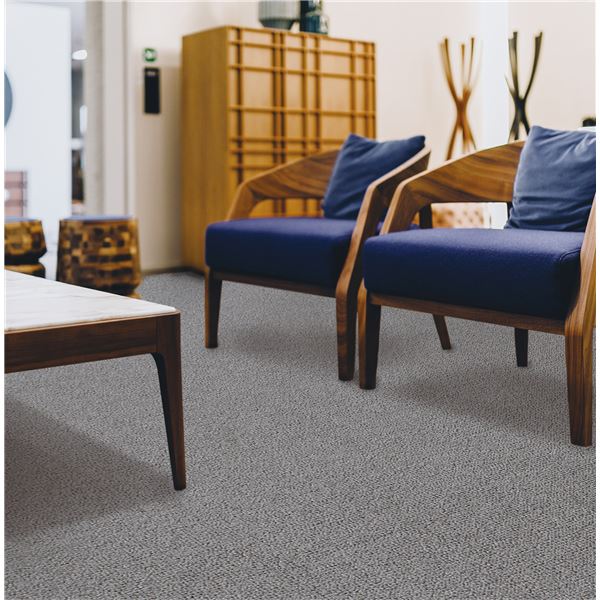 防炎 カーペット/絨毯 [江戸間12畳 ダークグレー] ホットカーペット対応 『デイル』 プレーベル 68,428円