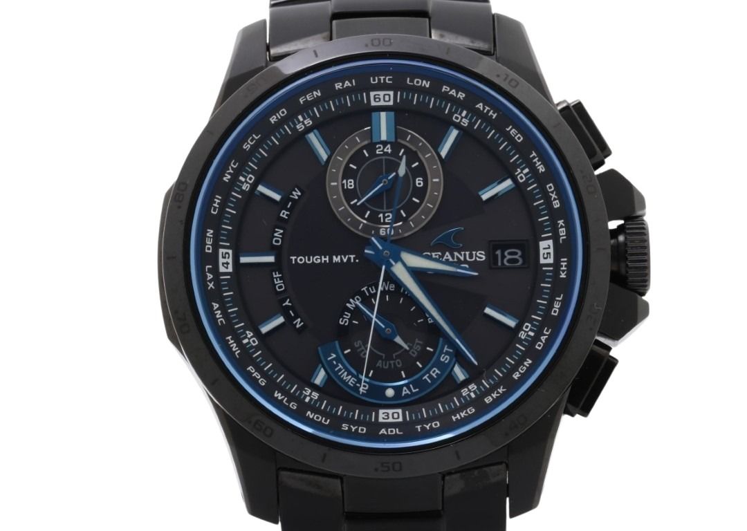 腕時計 OCEANUS オシアナス OCW-T1000B-1AJF チタン - アナログ ブラック系 ウォッチ ブランド 高級 人気 プレゼント【本物保証】
