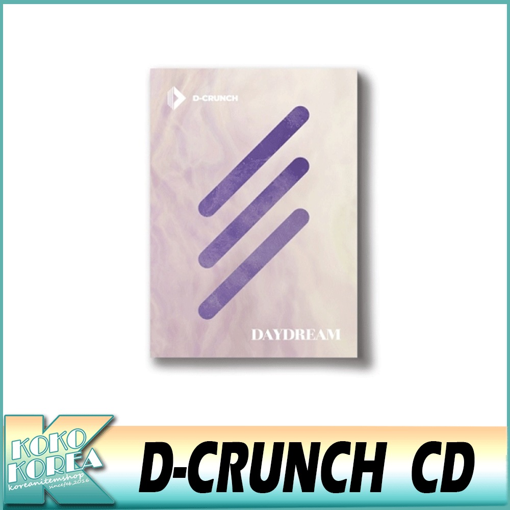 送料無料 D-CRUNCH DAYDREAM 4THミニアルバム 特別送料無料 高品質新品 フォトブック+フォトカード+ポストカード+ステッカー 디크런치