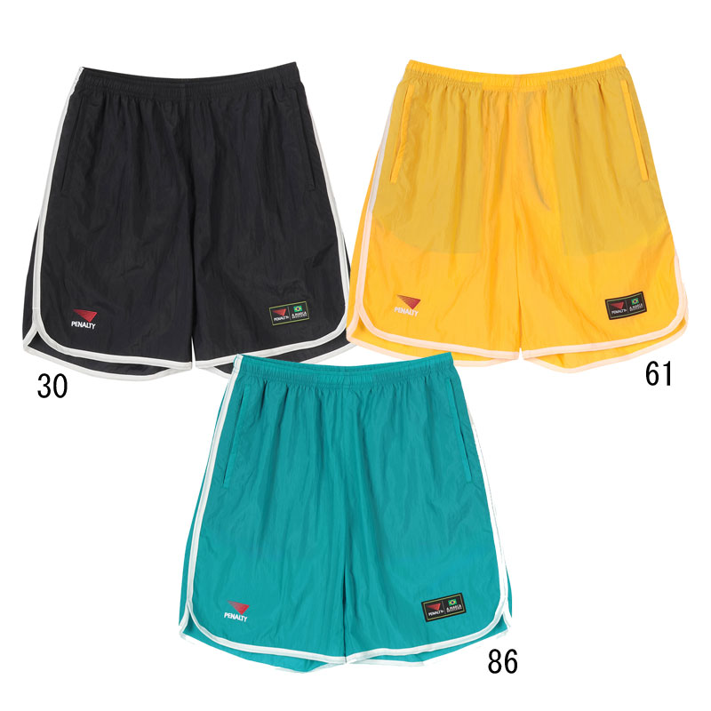 ペナルティ penalty ヘリテージ・ナイロンハーフパンツ サッカー フットサル ウェア サッカーWEAR 25SS (PPS5021)