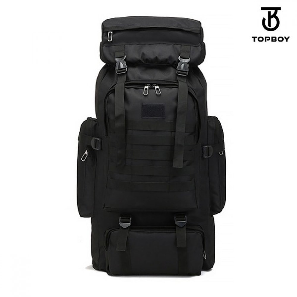 (トップボーイ) ミリタリー 80L 大容量バックパックバックパック (BG251)