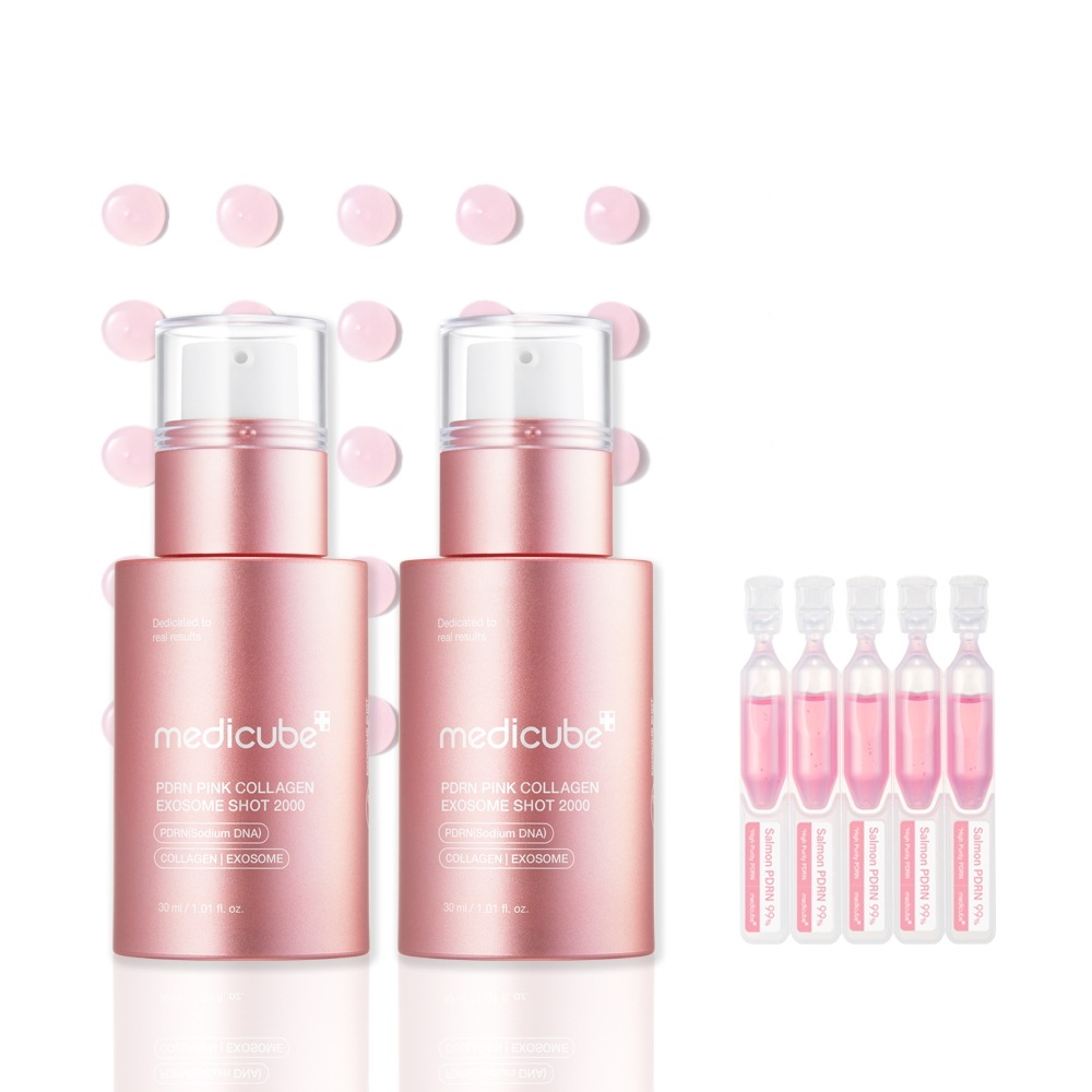 メディキューブ PDRN EXOZomアンプル 2000_30ml X2個