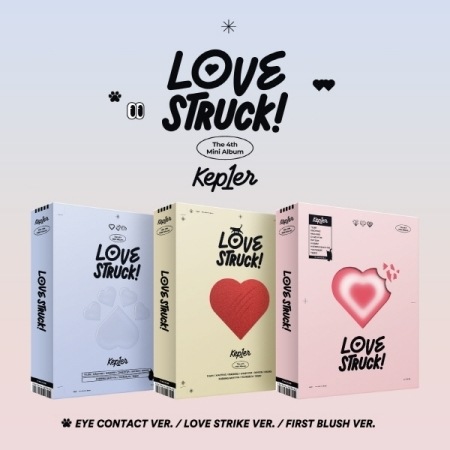 (3種セット)Kep1er - LOVESTRUCK!