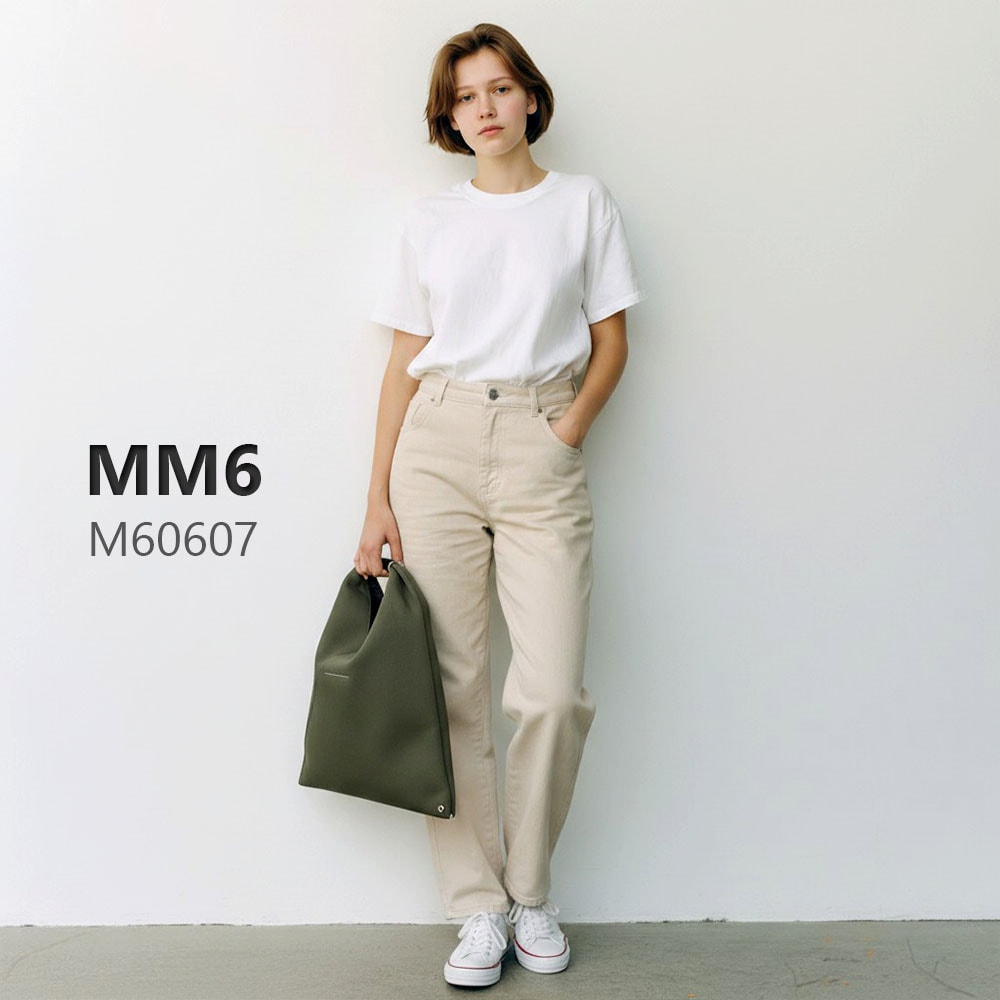 【OUTLET アウトレット】JAPANESE SMALL ハンドバッグ M60607-P6414-T5187 レディース シャークグレー グリーン 並行輸入品