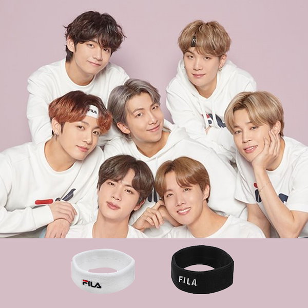BTS Run FILA スウェット 特典 ヘアバンド 非売品 ブランケット BTS Run 着用 FILA スウェット 特典 ヘアバンド 非売品 ブランケット