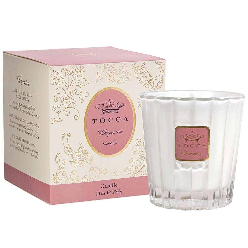 トッカ(TOCCA) キャンドル クレオパトラの香り 約287g (ろうそく アロマキャンドル) プレゼント ギフト 贈り物 女性 男性 人気 お礼 お返し 送別 誕生日 母の日