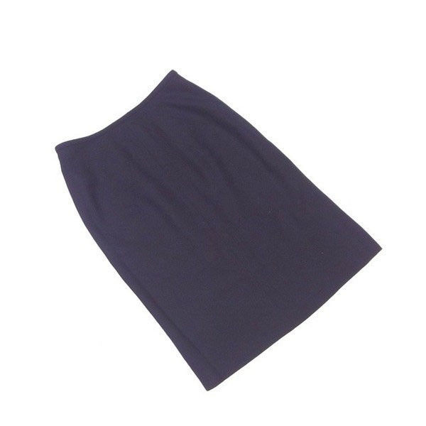 スカート タイト スリット入り 小ドット 38サイズ ブラック 中古