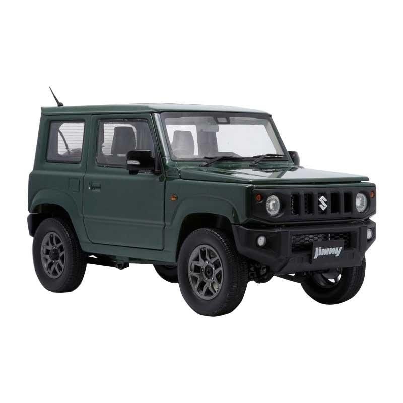 BM CREATIONS スズキ ジムニー JB64 ジャングルグリーン （ZZC） RHD Jpn Sp 660cc 1/18スケール 18B0002