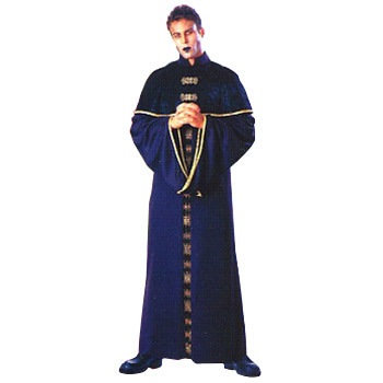コスプレ 仮装 Minister of Death 【 コスプレ 衣装 ハロウィン 仮装 コスチューム 牧師 メンズ パーティーグッズ 男性用 神父 大人用 余興 】