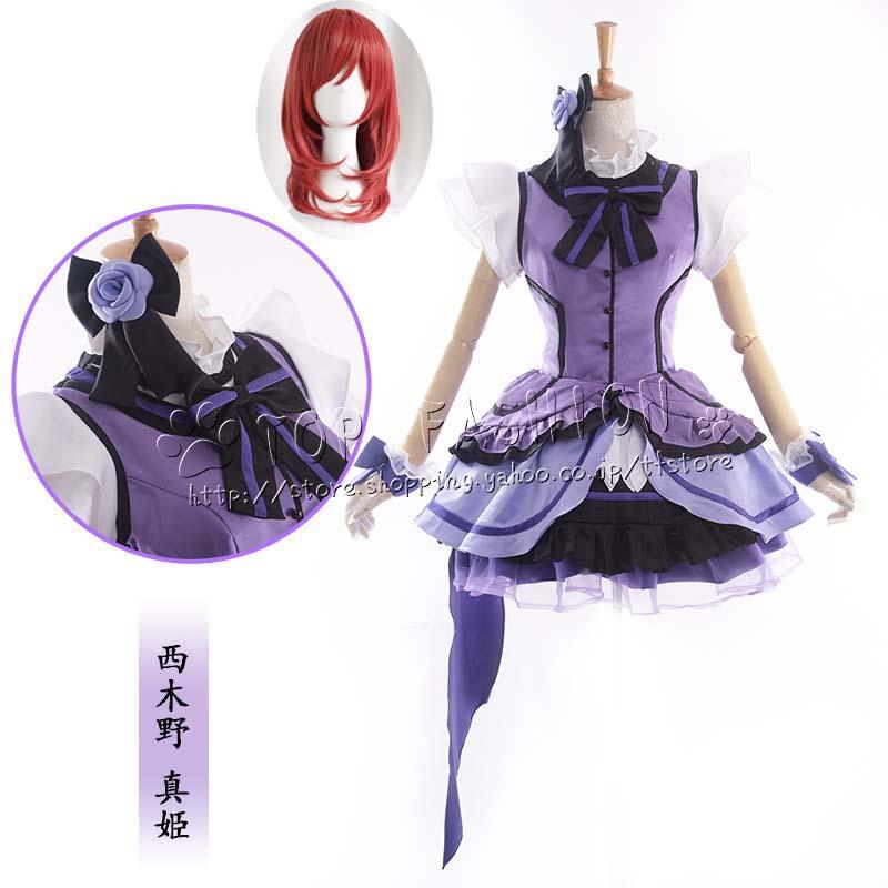 LoveLive2 KiRa-KiRa Sensation ラブライブ 西木野 真姫 にしきの まき 打歌服 応援服 コスプレ衣裝 クリスマス ハロウィン 変装 仮装 文化祭