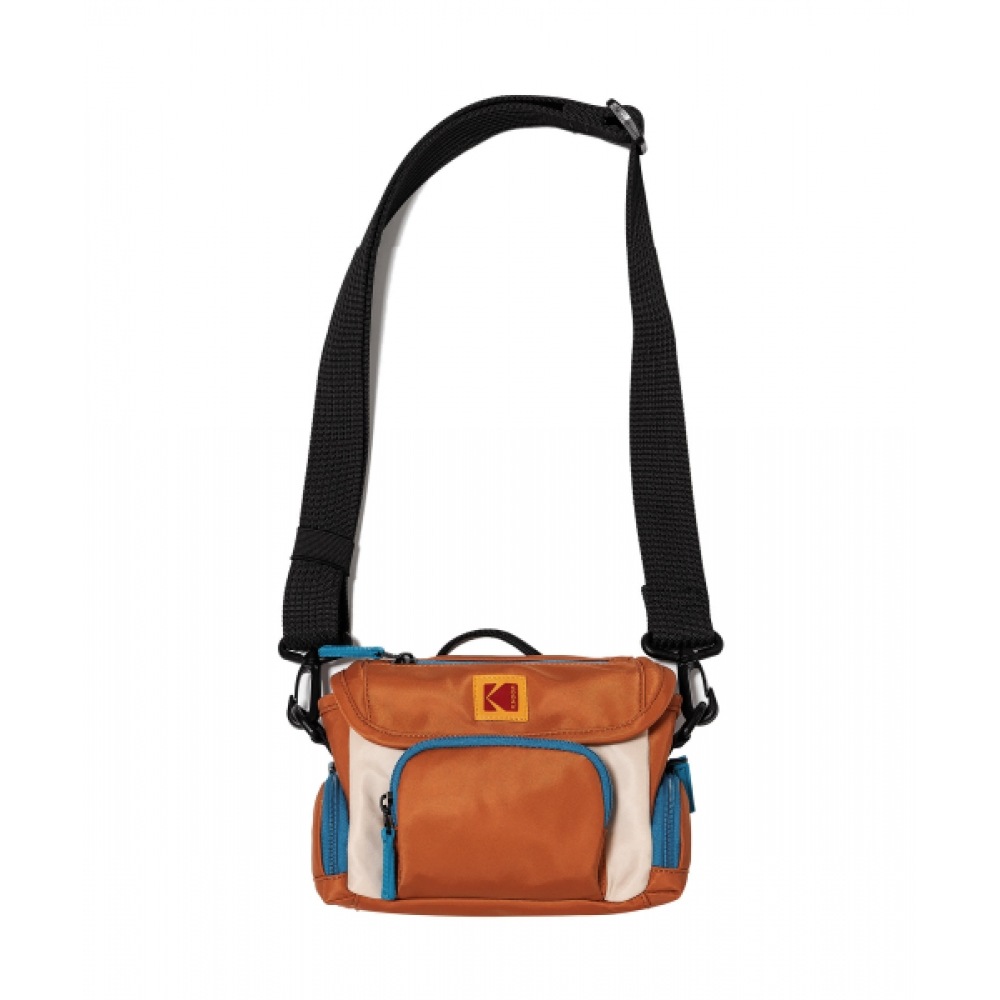 コダックポケットミニクロスボディバッグオレンジ