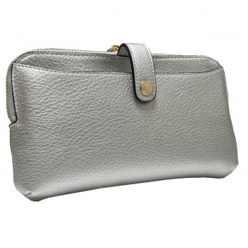 Pisoraro（ピソラロ）10カラースマホポシェット シルバー PR184