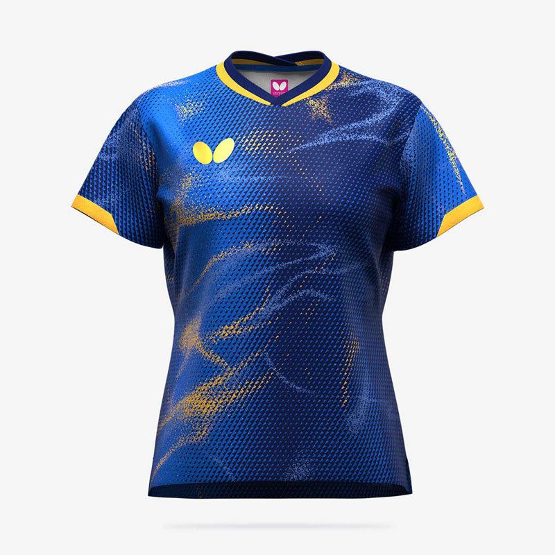 エリスター12・シャツ・レディース 卓球 ウェア シャツ 47149