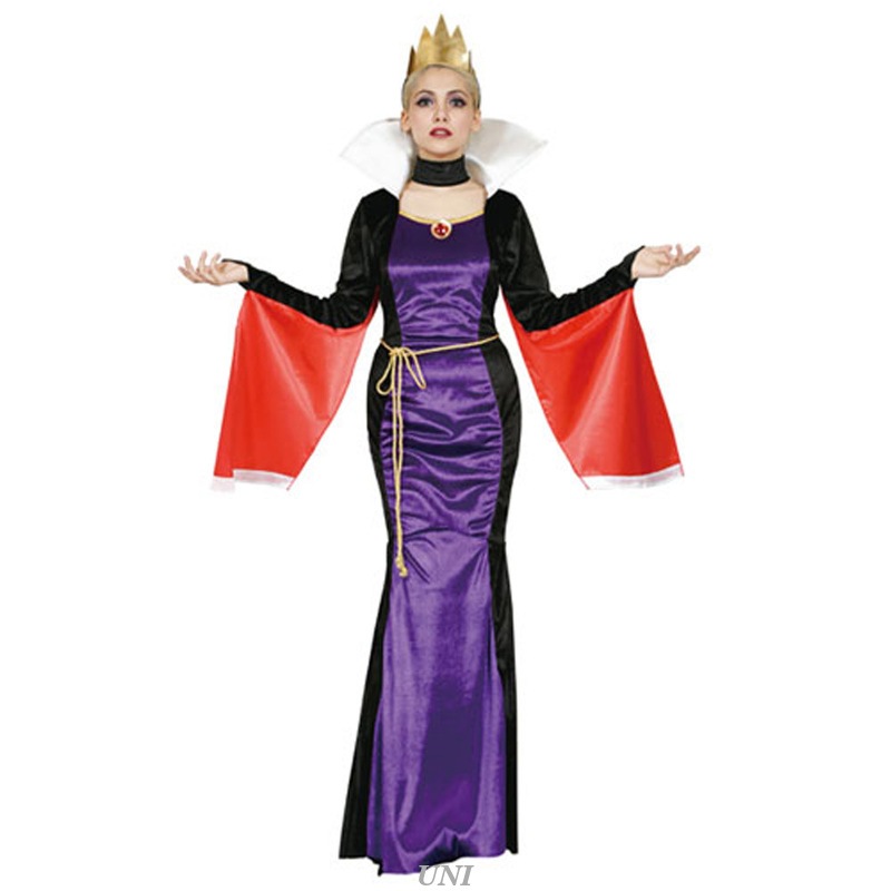 コスプレ 仮装 エビルクイーン 大人用 【 コスプレ 衣装 ハロウィン 仮装 コスチューム 魔女 白雪姫 ドレス 大人 悪役 王妃 女王 正規ライセンス品 パーティーグッズ 童話 余興 女性用 ディズ