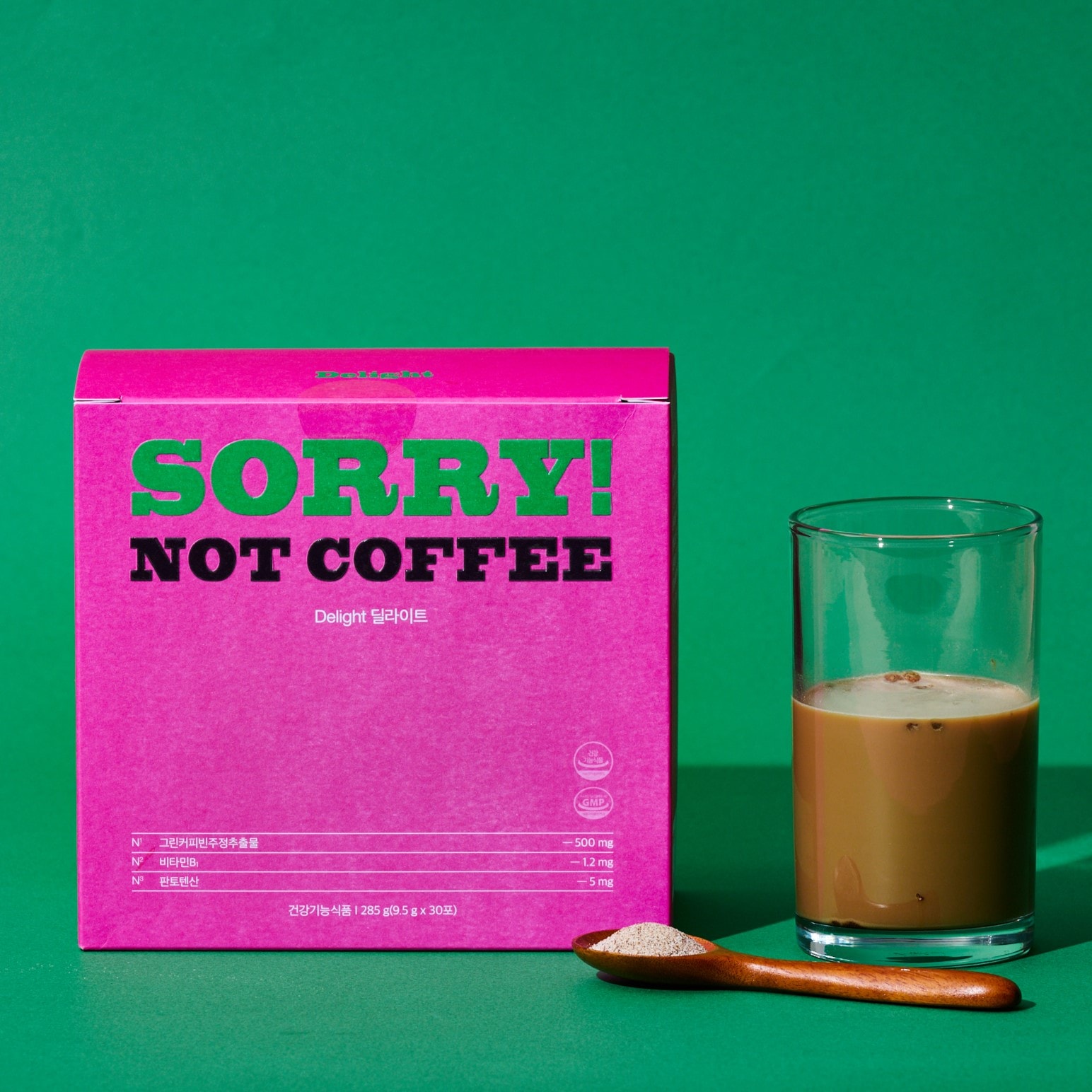 【公式】ソーリー ノットコーヒーディライト (9.5g*30包) ミックスコーヒー味のダイエットコーヒー