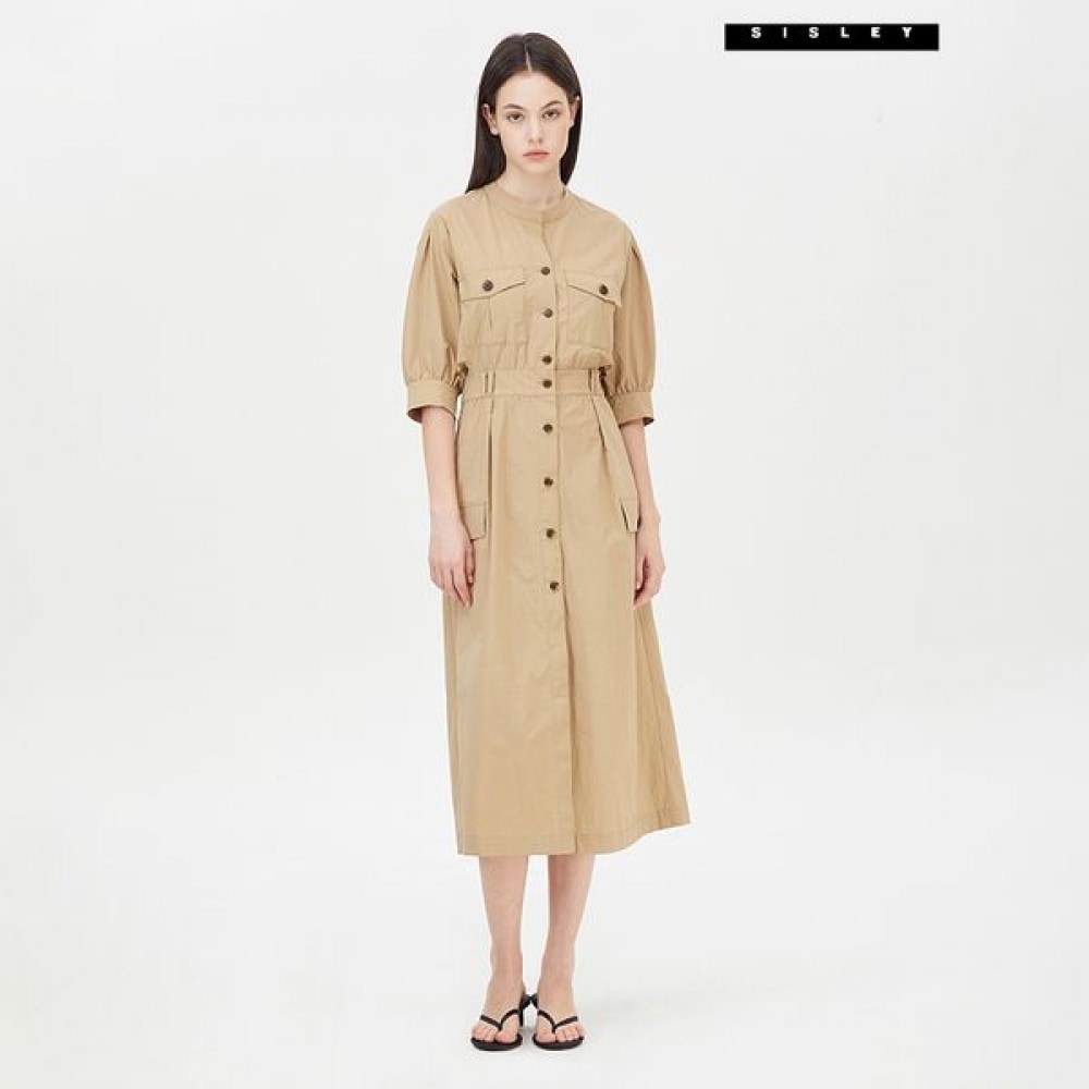 [シスレー] シスレーフィタシャツ型バンディングドレスSAOP36431