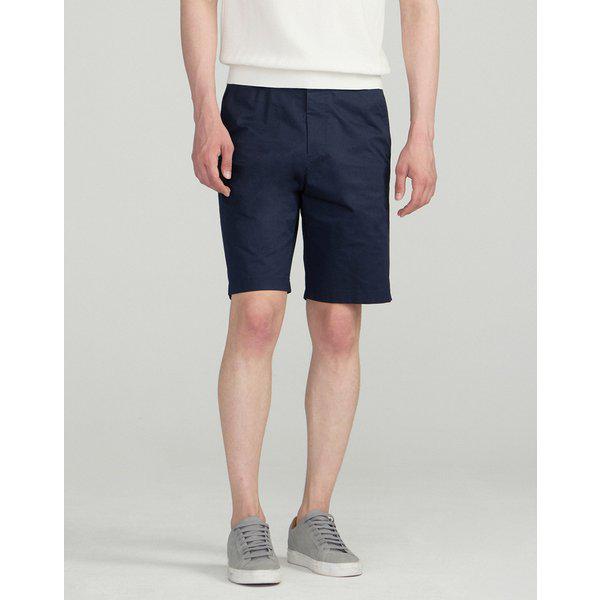 [25SS] ネイビー機能性チノハーフパンツ DMPA5B304N2