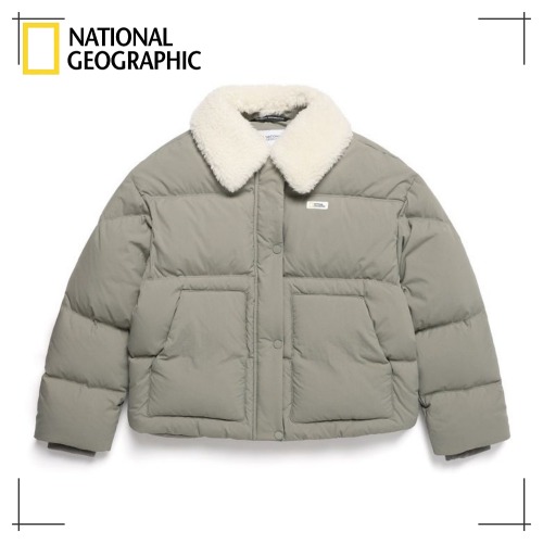 NATIONALGEOGRAPHIC N244WDW970 レディース ラルス コージー ダック ダウンジャンパー LICHEN KHAKI