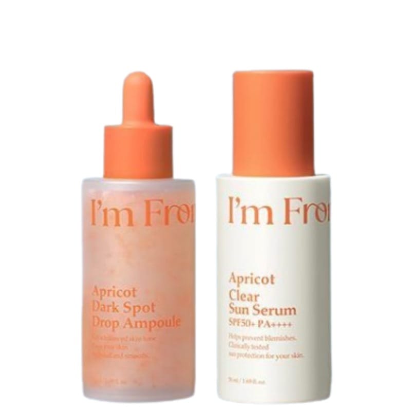 アプリコットダークスポットドロップアンプル50ml1個+アプリコット クリアサンセラム 50ml1個 1+1