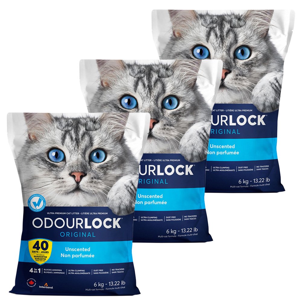 オードロック　６ｋｇX３　猫砂　お一人様１点限り　ＣＲＣ30―14―10―20―00