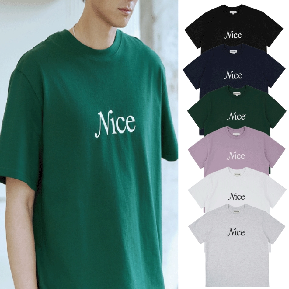 Signature T-Shirt NICE TEE (6 COLORS)