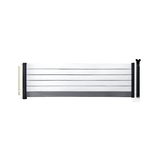 MCA-U002R-WPCI40-300 (Riser Cable PCIe 4.0 x16 White -300mm V2) ホワイト [ライザーケーブル]