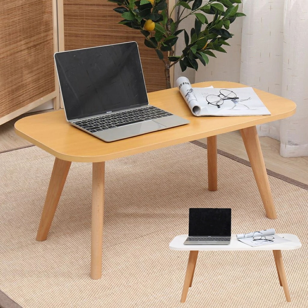 【本日限り激安】テーブル ローテーブル おしゃれ 木目調 白 北欧 リビングテーブル 幅60cm ミニテーブル かわいい 子供 60x40cm センターテーブル 一人暮らし リビング コンパクト シン