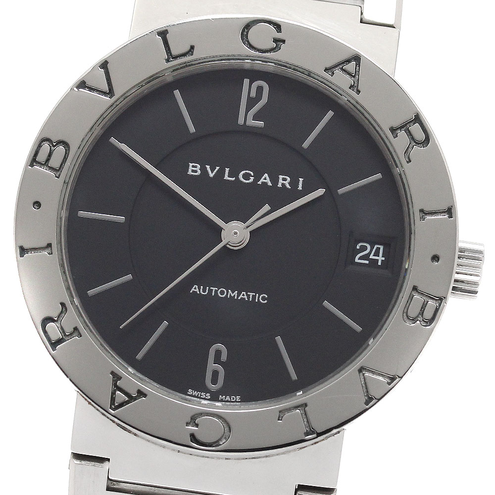ブルガリ BVLGARI BB33SS ブルガリブルガリ デイト 自動巻き メンズ _942437【中古】