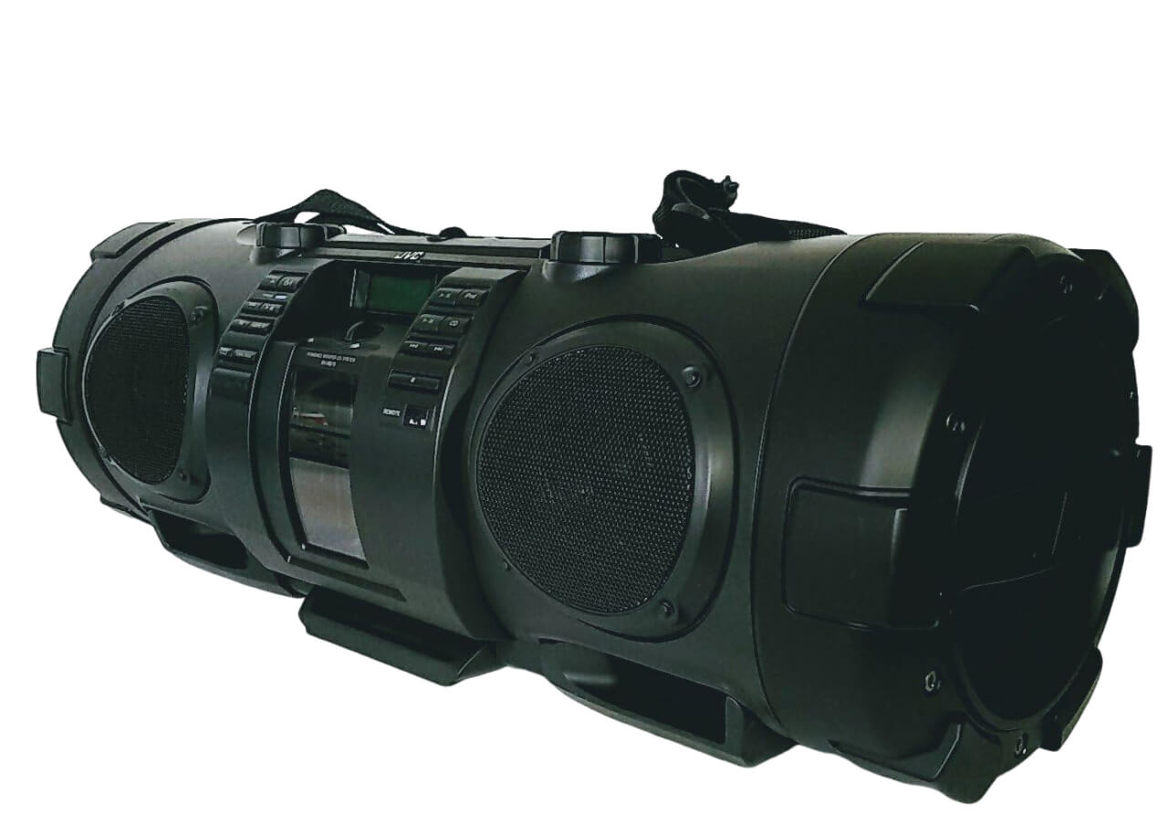 JVC パワードウーハーCDシステム ブラック RV-NB70-B