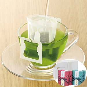 緑一服（ドリップ緑茶） 深むし茶（3ｇ5）2天竜茶（3ｇ5）2 【産直メーカー直送品】