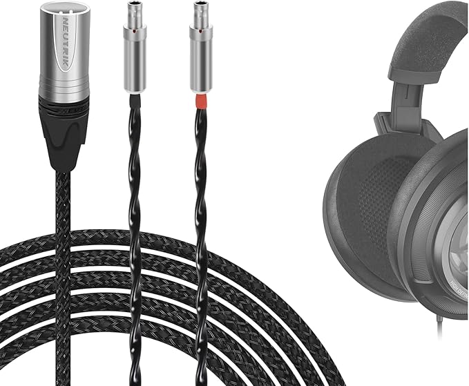 単結晶銅 アップグレード ケーブル ゼンハイザー Sennheiser HD800 HD800S HD820 等 ヘッドホン 対応 オーディオ ケーブル バランスケーブル 8芯 5N OCC (XLR