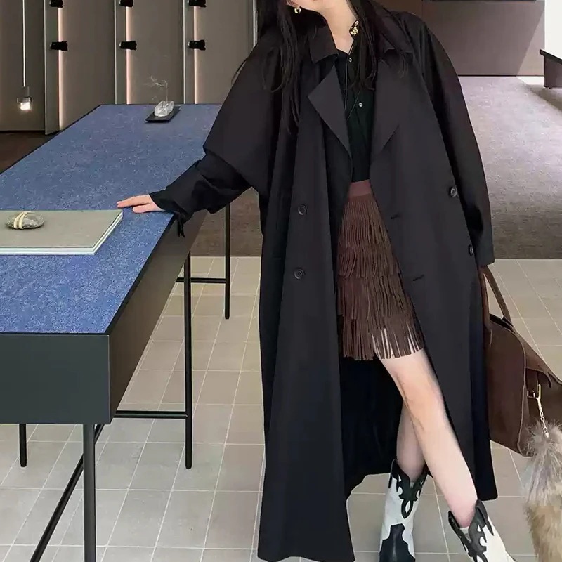 アウターファー毛皮アウター天糸開襟パーカー女性ゆったり大シルエットレトロミディアム高級感コートデザイン