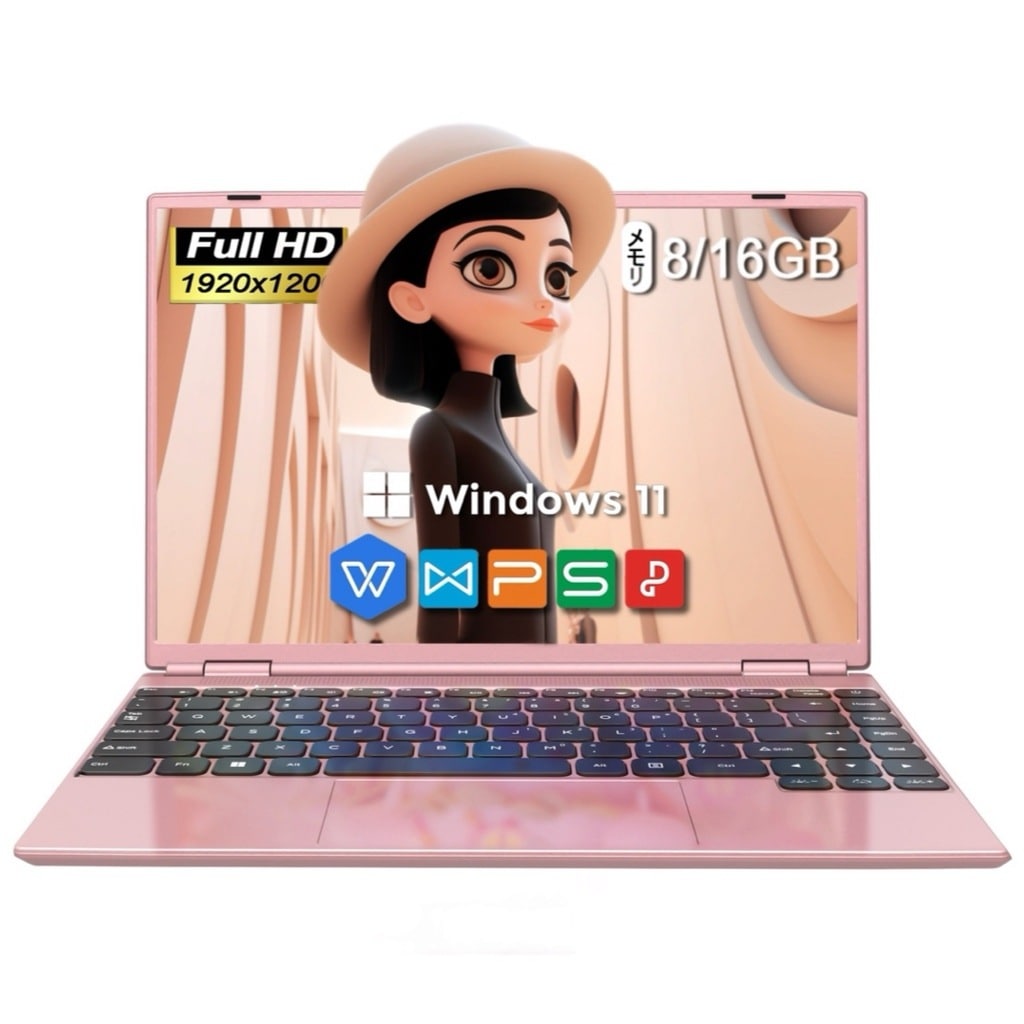 ノートパソコン office付き 新品 初期設定済み Webカメラ 初心者向け Windows11 パソコン ノートPC 14インチ メモリ8GB SSD256G