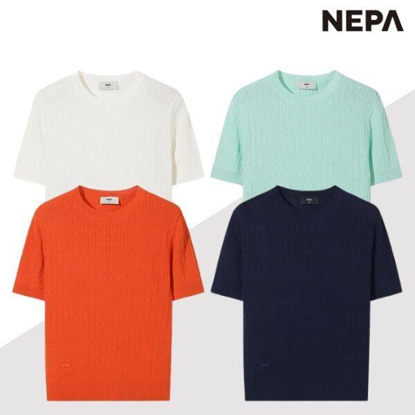 女性アウトドア半袖夏ニットTシャツ_JK