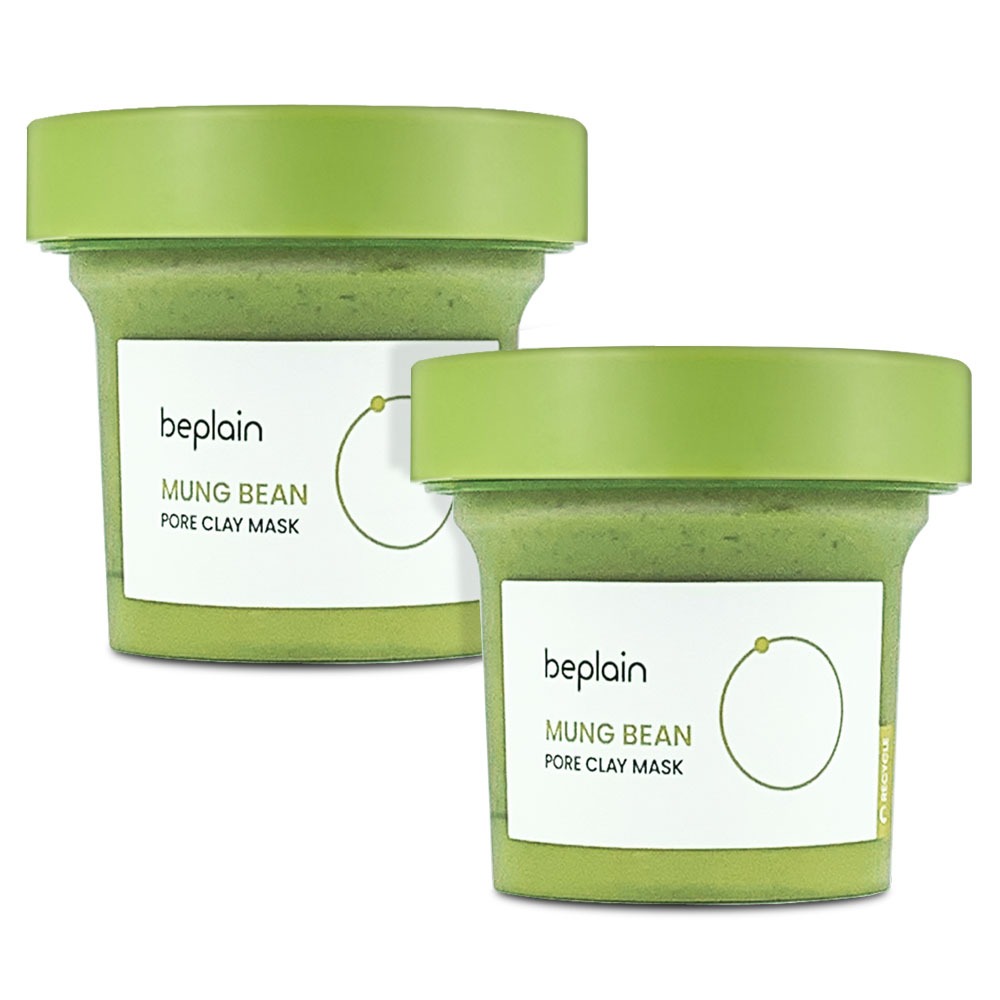 緑豆クレイマスクパック, 120ml+120ml