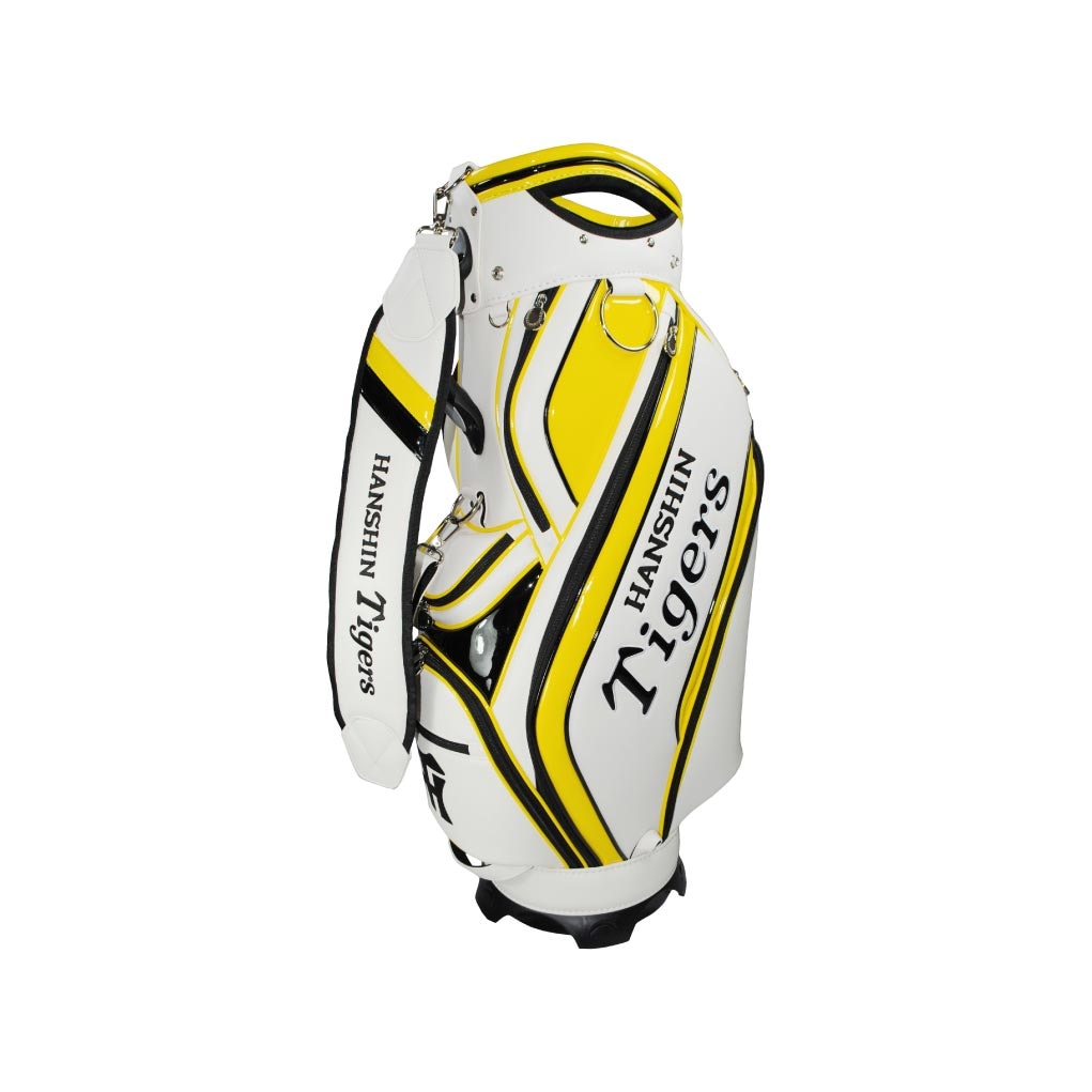 レザックス HTCB-5409 阪神タイガース キャディバッグ（ホワイト・9.5型・47インチクラブ対応） HTCB5409