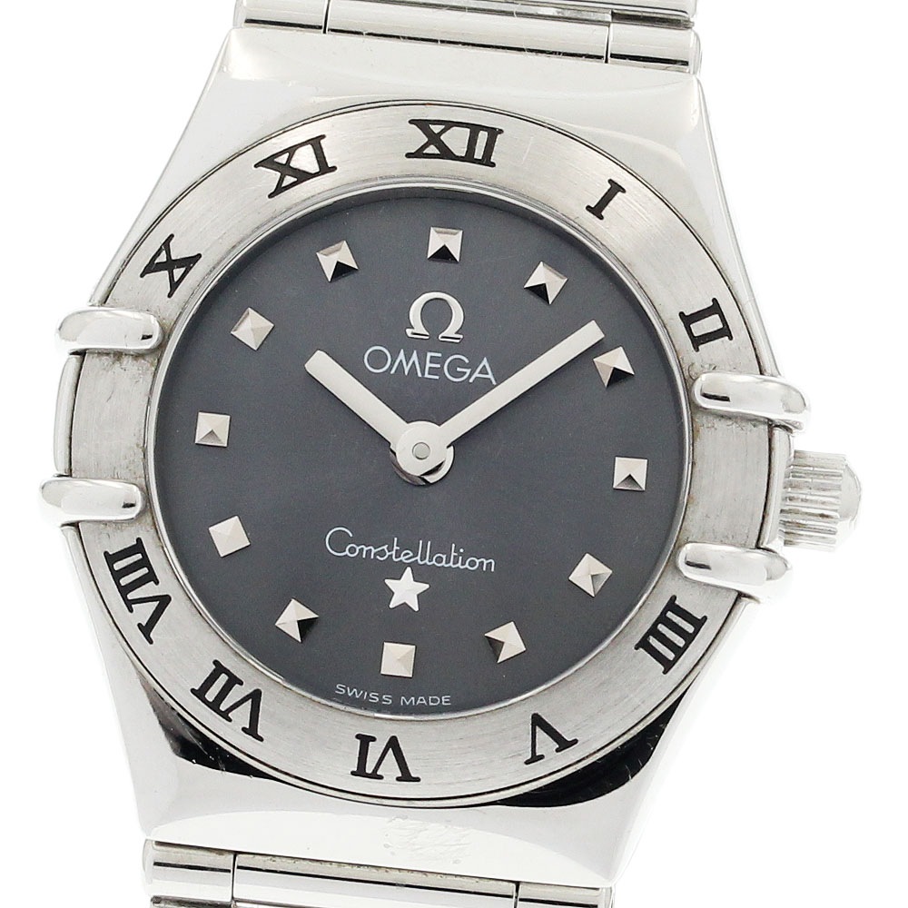 オメガ OMEGA 1561.51 コンステレーションミニ マイチョイス クォーツ レディース 保証書付き_938029【中古】