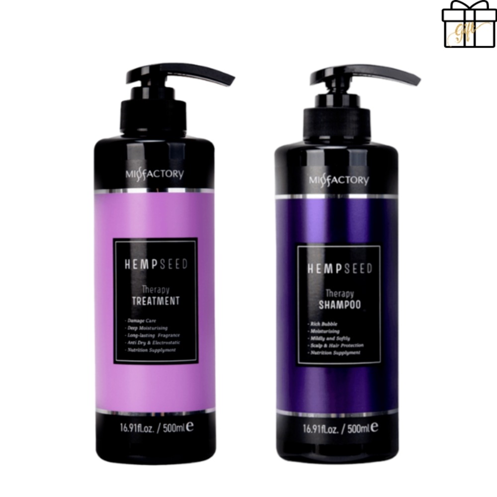 [MISSFACTORY]【韓国人気】2+2 大容量 頭皮ケア弱酸性シャンプートリートメントセット 脂性敏感肌 フケかゆみ止め 韓国スキンケア