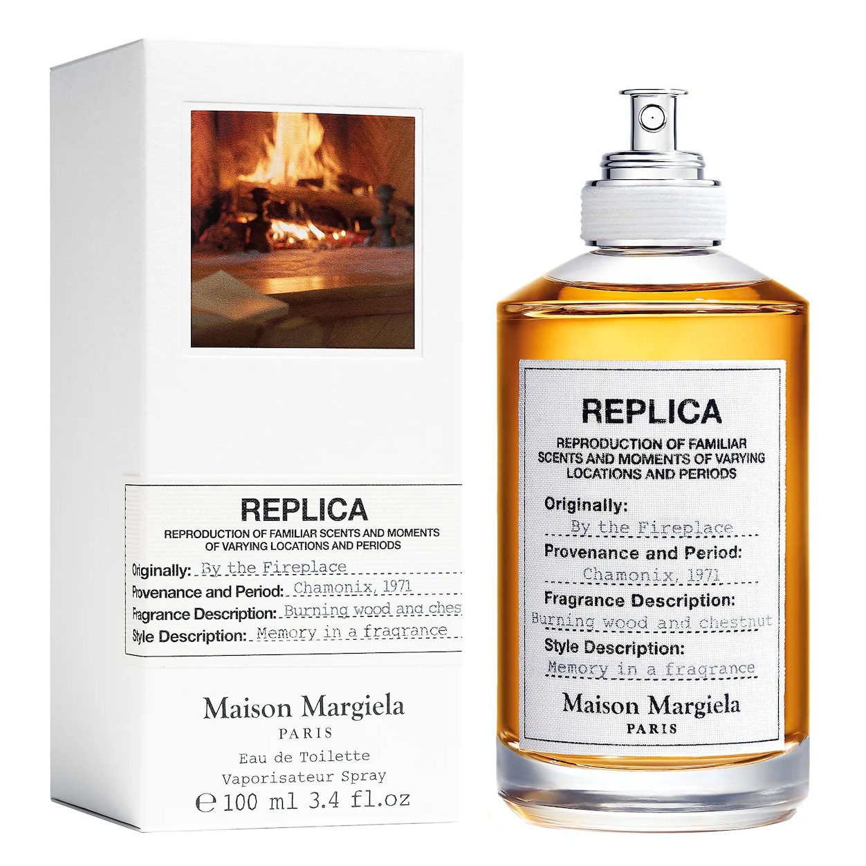 メゾンマルジエラレプリカバイザファイアプレイスオドトワレットEDT 100ml