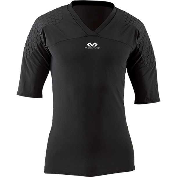 マクダビッド MCDAVID HEX GKシャツ ショートスリーブ ボディケアアンダーウェア (m7733-bk)