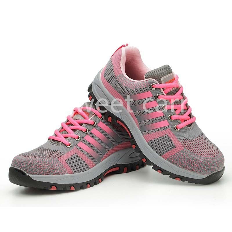 【20点セット】メガ割作業靴 女性用 安全靴 レディース おしゃれ 滑り止め 通気 作業用品 つま先保護 踏み抜き防止 安全保護 スニーカー 5-25cm447