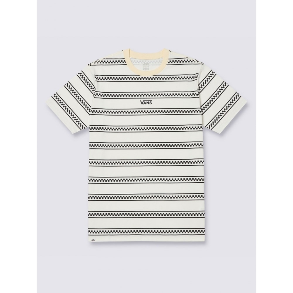 VANS ベターバースチェッカーストライプショートスリーブ T シャツ VN000GSCCRJ1