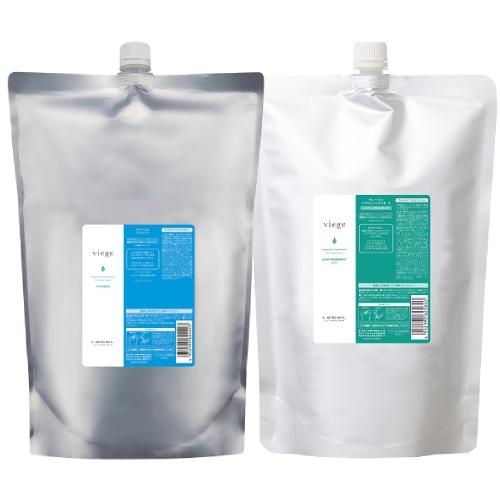 ヴィージェ viege シャンプー 2500ml トリートメントS 2500ml セット リフィル 詰め替え 余分な皮脂や気になるニオイに