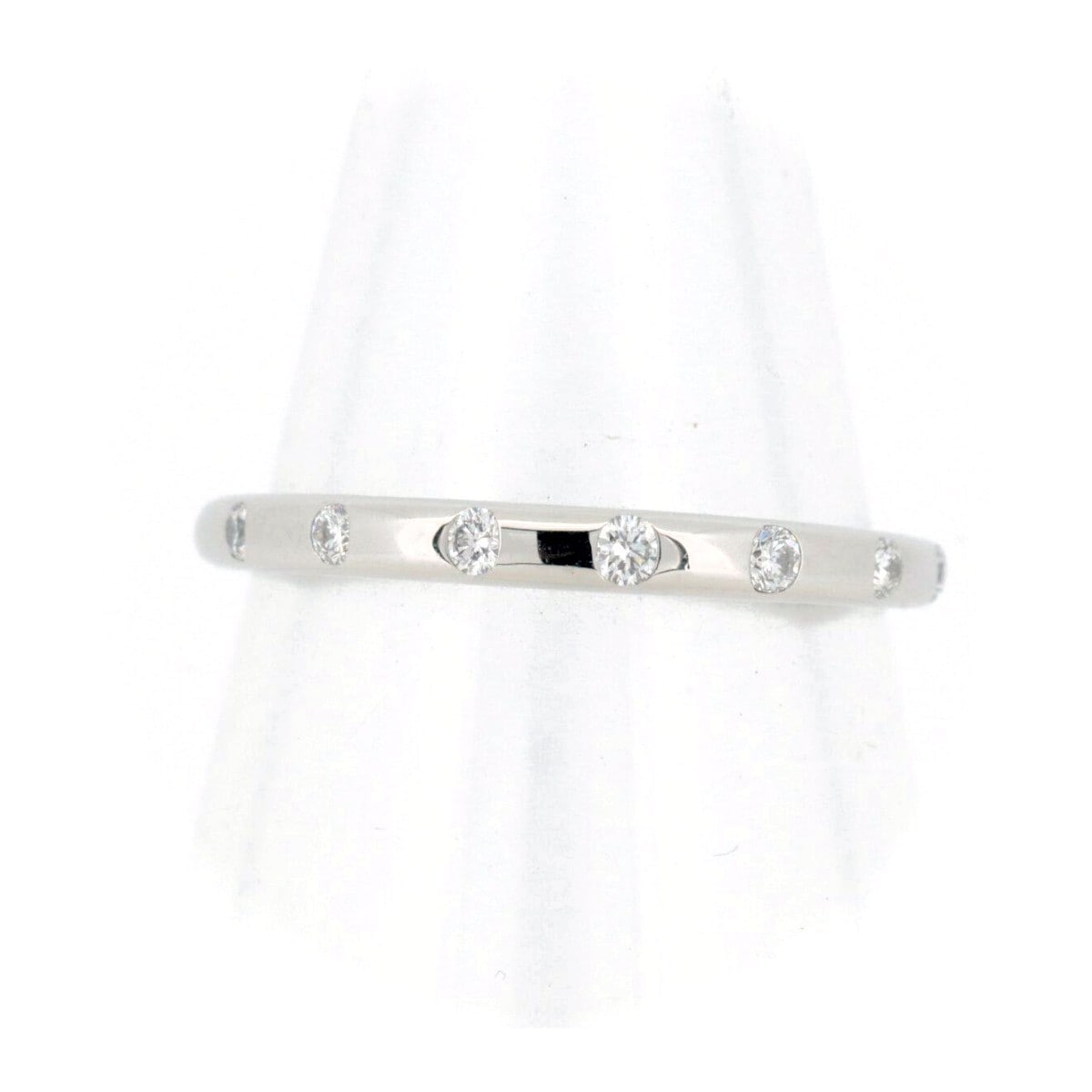 ブルガリ フェディ ダイヤモンド リング 指輪 7ポイント 10号 Pt950(プラチナ) 質屋出品