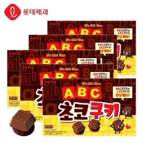 ロッテ ABCチョコクッキー 50g x32