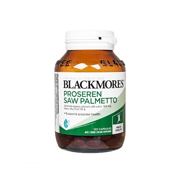 プロセレンソーパルメット　120錠　1本　ブラックモアズ　ノコギリヤシ Blackmores Proseren Saw Palmetto 　 海外直送日時指定不可 国際郵便発送